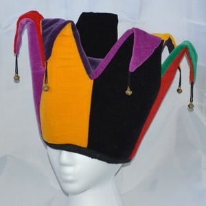 Youth Court Jester Hat Measures 7 inches across